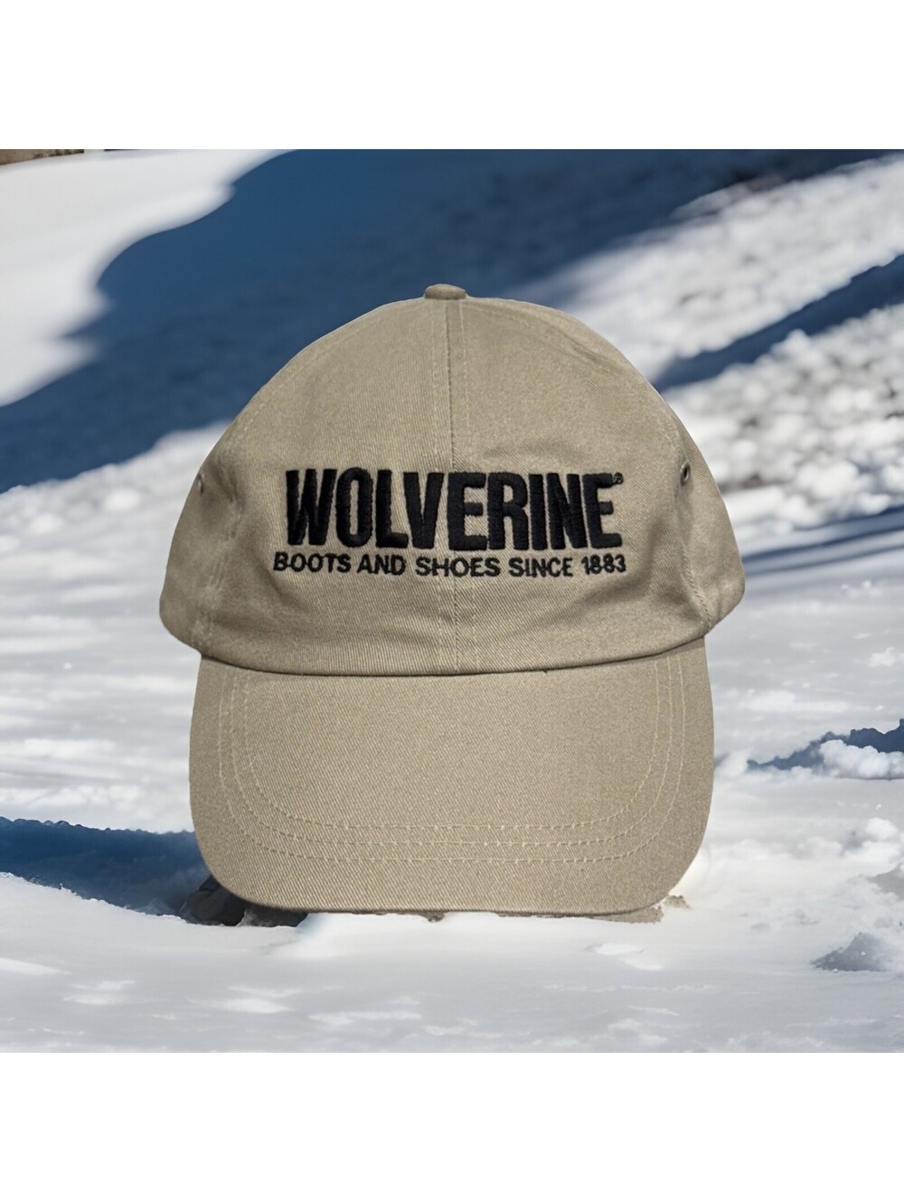 Wolverine Deer Hunting Elk Hiking Boots Camping Shoes 1883 Tan Baseball Cap